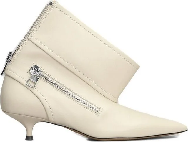 JW Anderson Biker Kitten Heel Ankle Boots