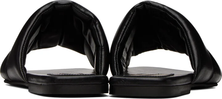 JW Anderson Black Anchor Slides - Image 2