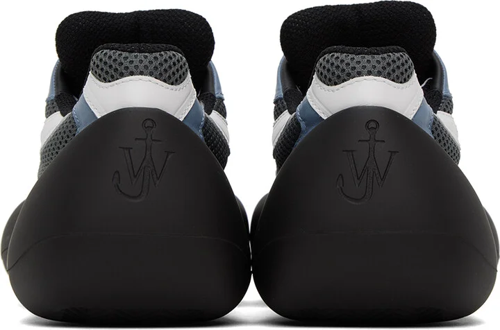 JW Anderson Black & Blue Bumper Hike Sneakers - Image 2