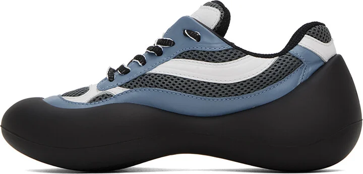 JW Anderson Black & Blue Bumper Hike Sneakers - Image 3