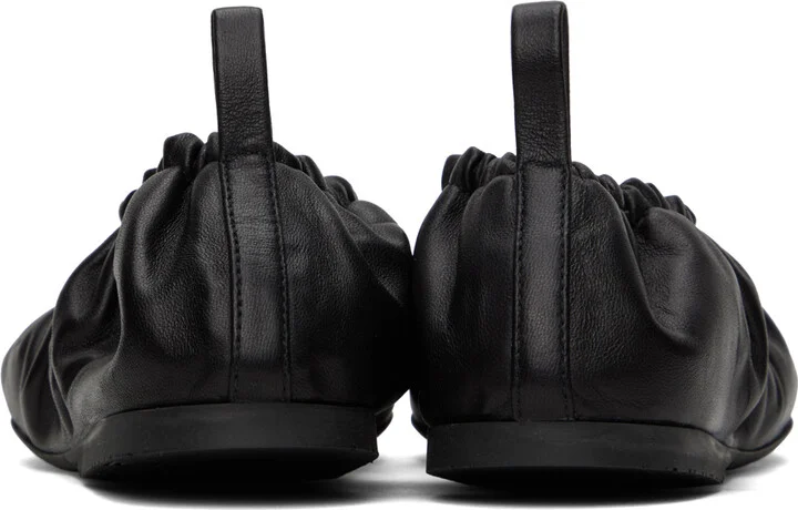 JW Anderson Black Buckle Ballerina Flats - Image 2