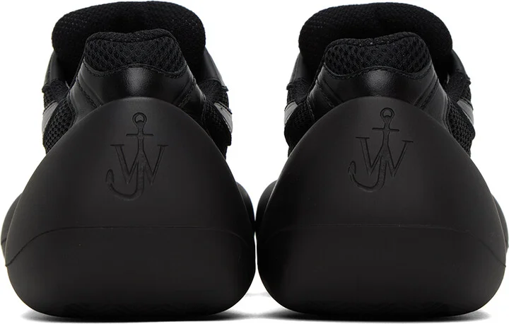 JW Anderson Black Bumper Hike Sneakers - Image 2