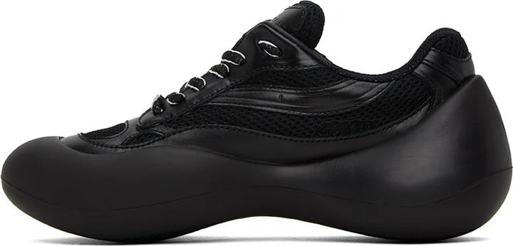 JW Anderson Black Bumper Hike Sneakers - Image 3