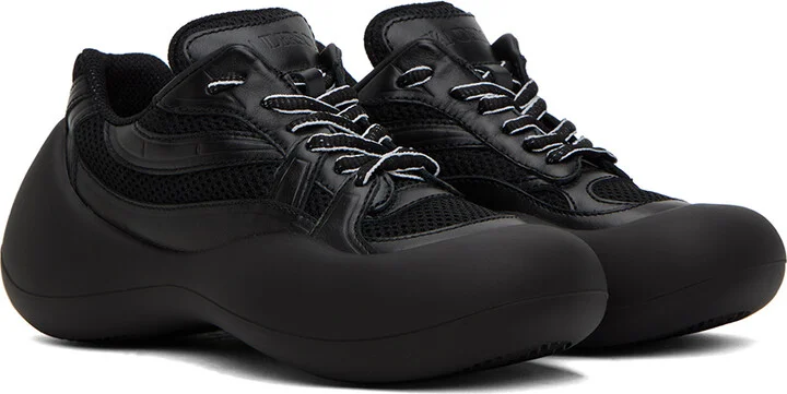 JW Anderson Black Bumper Hike Sneakers - Image 4