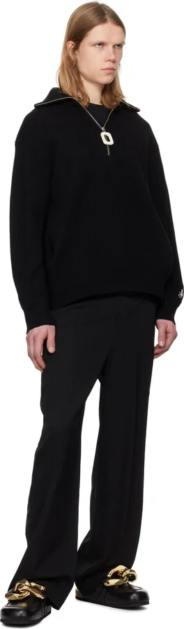 JW Anderson Black Chain Loafers - Image 5