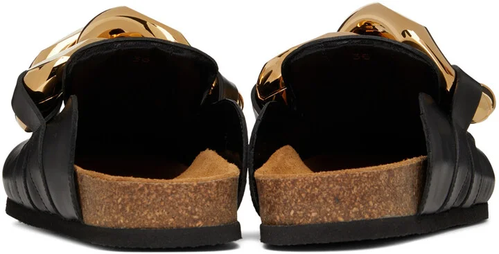 JW Anderson Black Chain Loafers - Image 2
