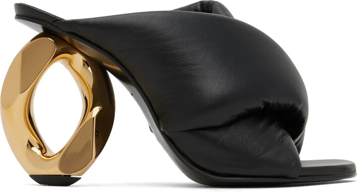 JW Anderson Black Chain Mules