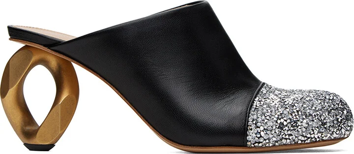 JW Anderson Black Chain Mules