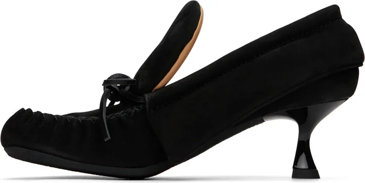 JW Anderson Black Kitten Heels - Image 3