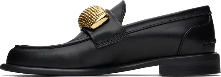 JW Anderson Black Popcorn Loafers - Image 3