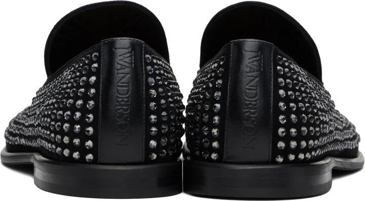 JW Anderson Black Suede Loafers - Image 2