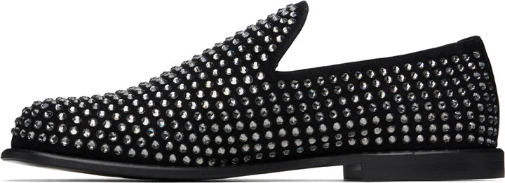 JW Anderson Black Suede Loafers - Image 3