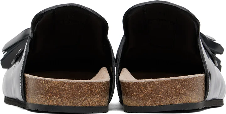 JW Anderson Black Tassel Mules - Image 2