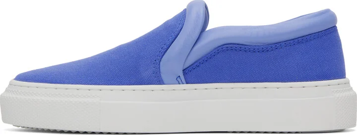 JW Anderson Blue Bumper-Tube Slip-On Sneakers - Image 3