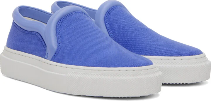 JW Anderson Blue Bumper-Tube Slip-On Sneakers - Image 4