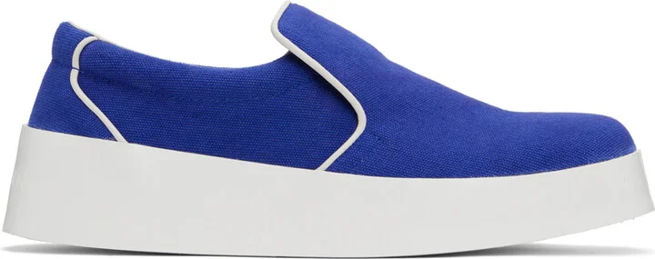 JW Anderson Blue Piping Sneakers