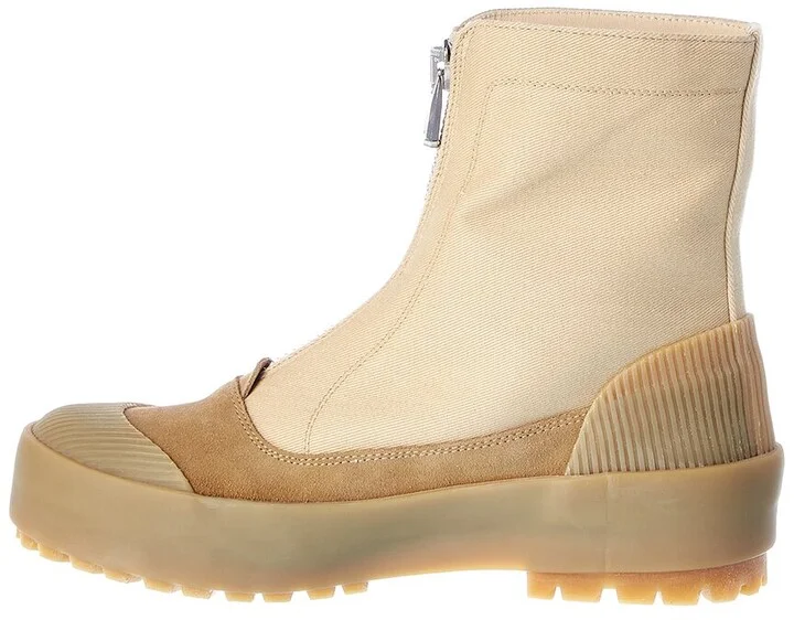 Jw Anderson Canvas & Suede Bootie - Image 2