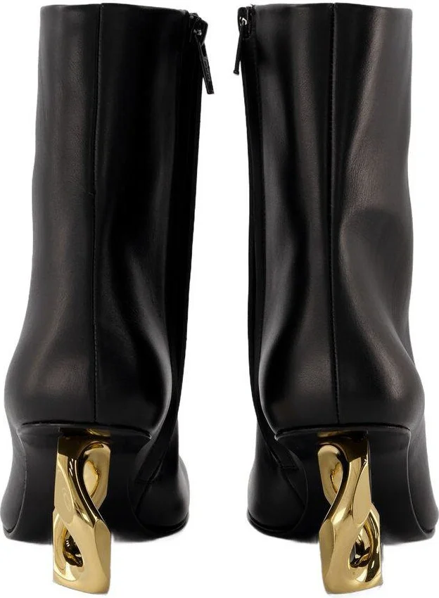 JW Anderson Chain Ankle Boots - Image 3
