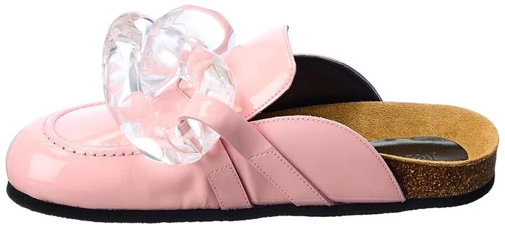 Jw Anderson Chain Detail Patent Mule - Image 2