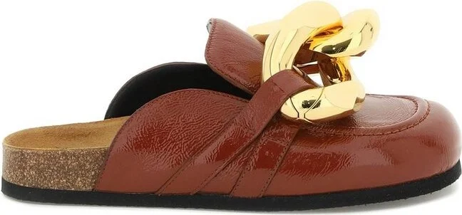 JW Anderson Chain Detailed Slip-On Loafers