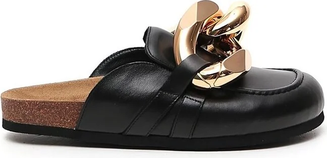 JW Anderson Chain Detailed Slip-On Mules