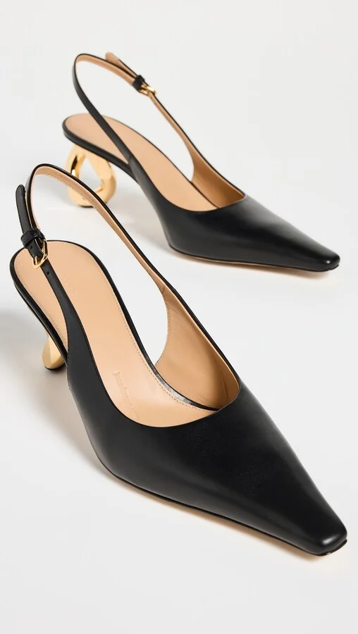 JW Anderson Chain Heel Slingbacks - Image 2