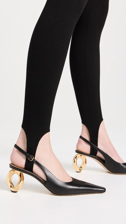JW Anderson Chain Heel Slingbacks - Image 3