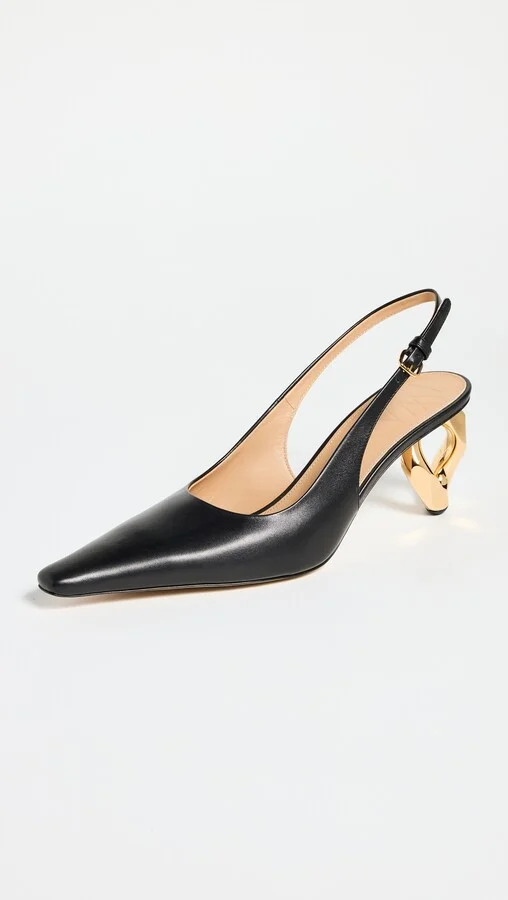 JW Anderson Chain Heel Slingbacks - Image 4