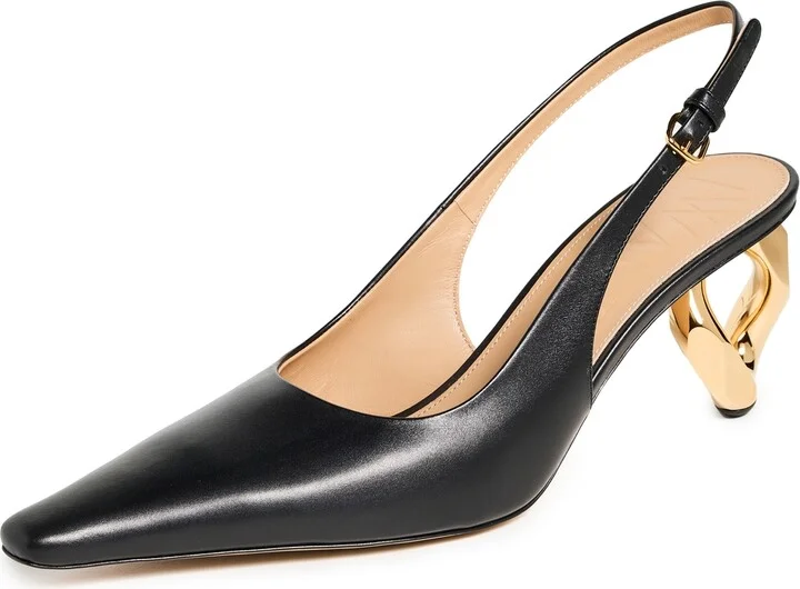 JW Anderson Chain Heel Slingbacks