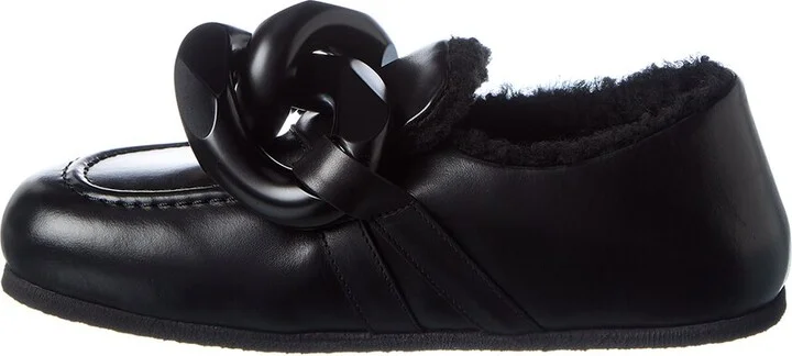 Jw Anderson Chain Leather Loafer - Image 2