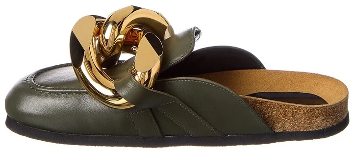 Jw Anderson Chain Leather Mule - Image 2