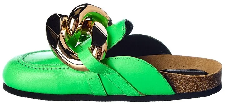 Jw Anderson Chain Leather Mule - Image 2