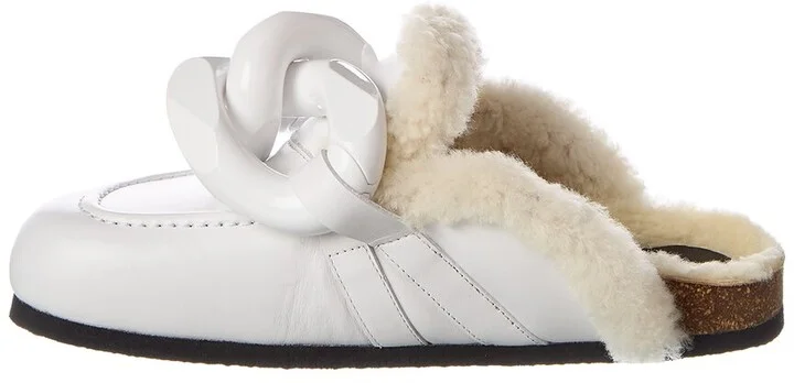 Jw Anderson Chain Leather Mule - Image 2