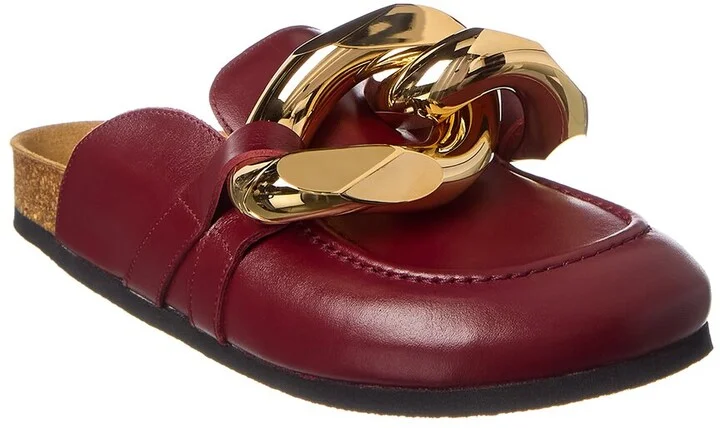 Jw Anderson Chain Leather Mule