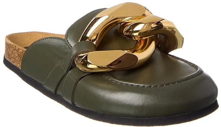 Jw Anderson Chain Leather Mule
