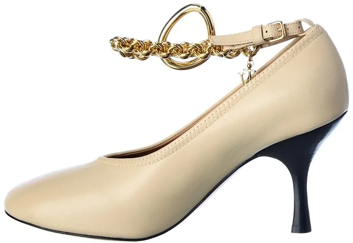 Jw Anderson Chain Leather Pump - Image 2