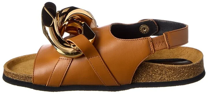 Jw Anderson Chain Leather Sandal - Image 2