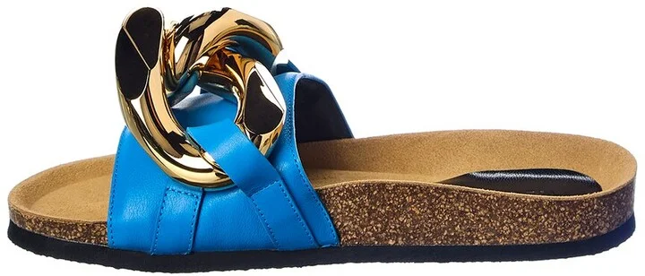 Jw Anderson Chain Leather Sandal - Image 2