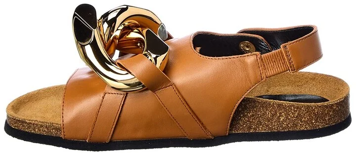 Jw Anderson Chain Leather Sandal - Image 2