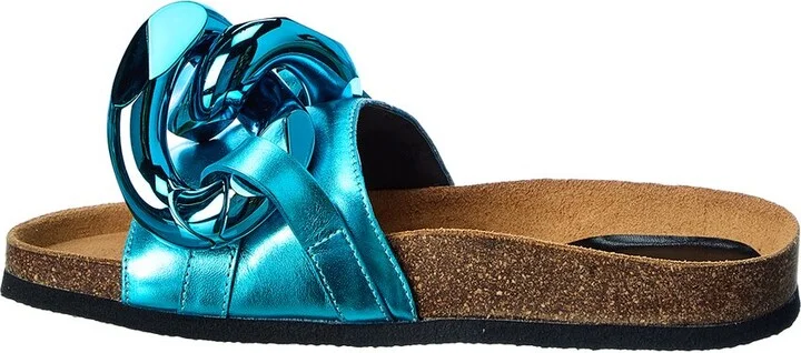 Jw Anderson Chain Leather Sandal - Image 2