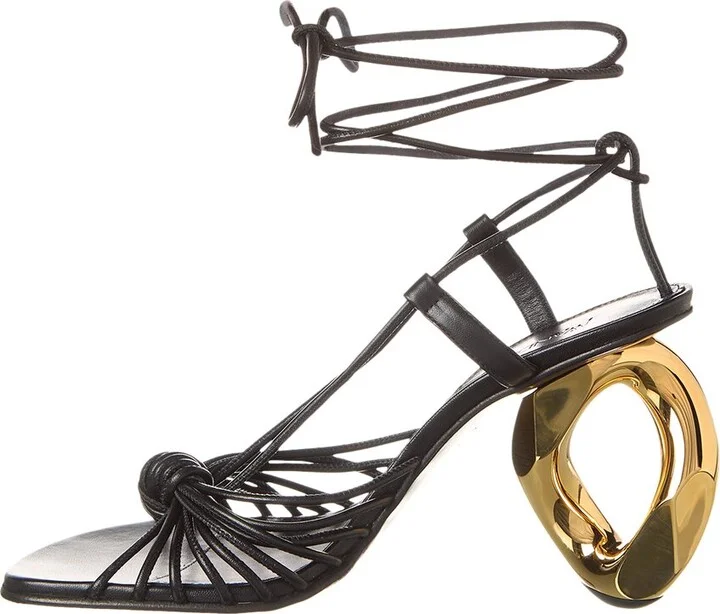 Jw Anderson Chain Leather Sandal - Image 2