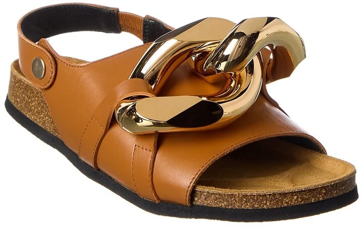 Jw Anderson Chain Leather Sandal