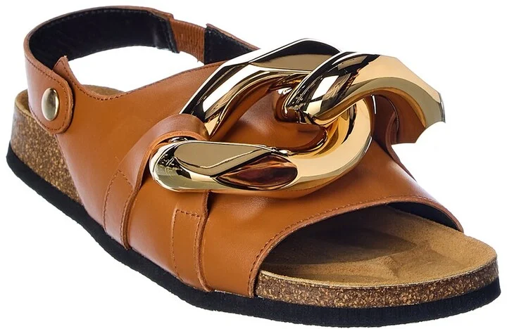 Jw Anderson Chain Leather Sandal