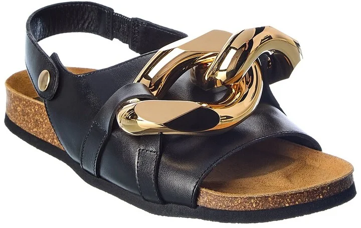 Jw Anderson Chain Leather Sandal
