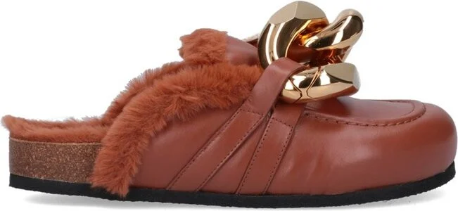 JW Anderson Chain-Link Slip-On Mules