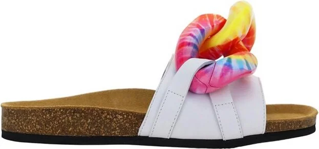JW Anderson Chain-Linked Slip-On Sandals