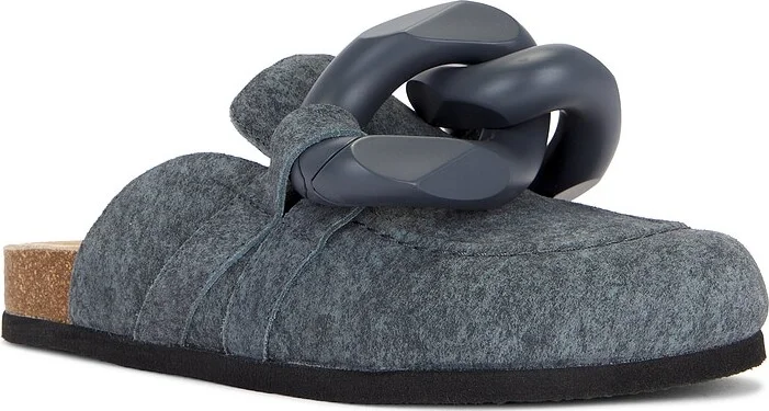 JW Anderson Chain Loafer in Grey - Image 2
