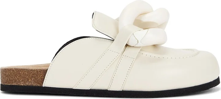 JW Anderson Chain Loafer in Ivory