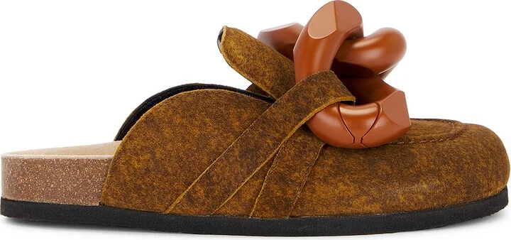 JW Anderson Chain Loafer in Tan