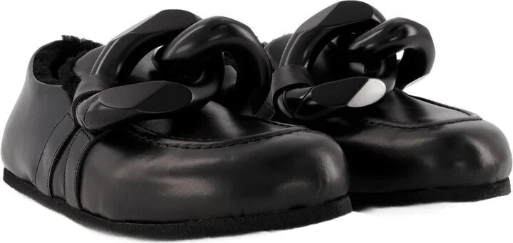 JW Anderson Chain Loafers Close Back - Image 2
